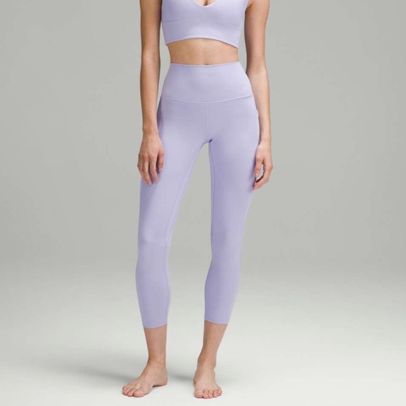 NWT lululemon align hr pant 25 pockets lavender - Picture 4 of 8